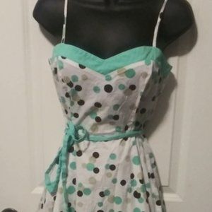 Sale - retro spaghetti strap w sweetheart neckline